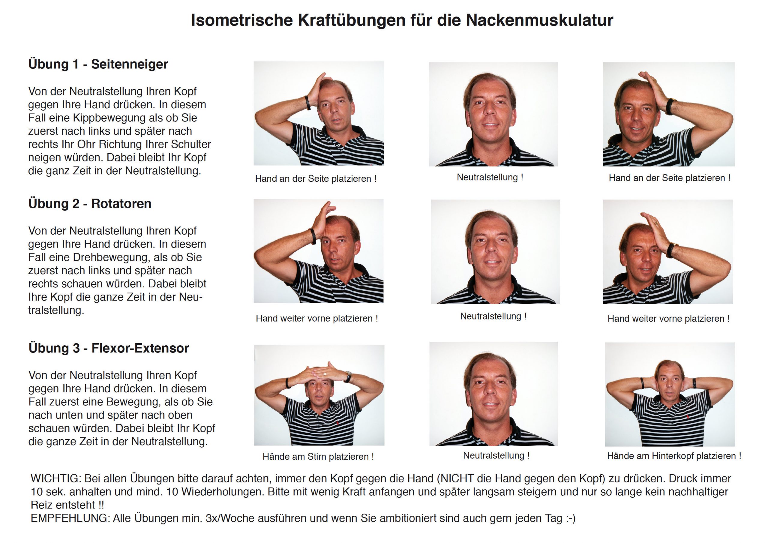 Halswirbel kraft